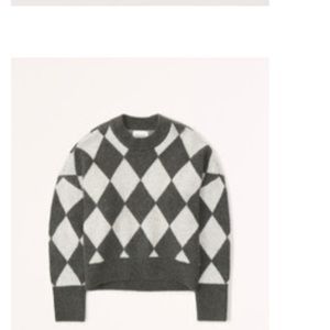 Abercrombie Pattern Crew Sweater